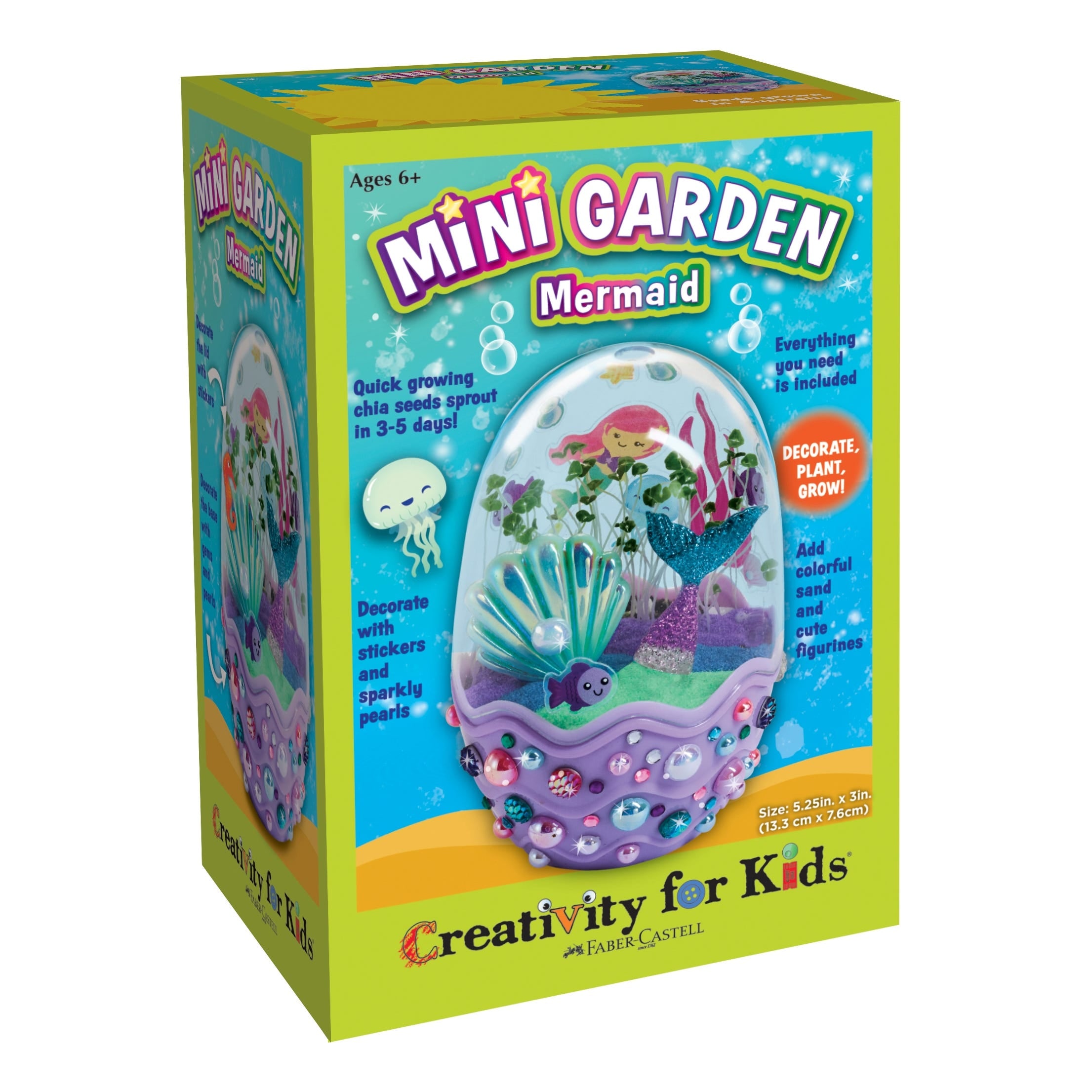 Faber-Castell Creativity for Kids Mini Garden Kit Mermaid