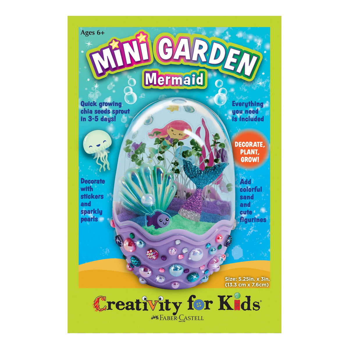 Faber-Castell Creativity for Kids Mini Garden Kit Mermaid