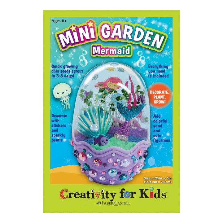 Faber-Castell Creativity for Kids Mini Garden Kit Mermaid