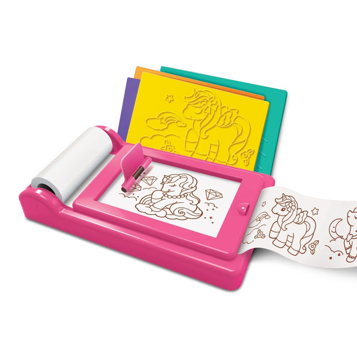 4M Kidzmaker Unicorn Rub Art Studio Kit