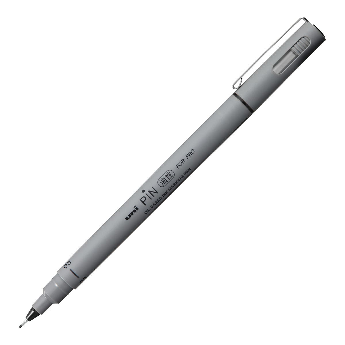 uni Pin Oil Based Fine Marker 0.3mm Black