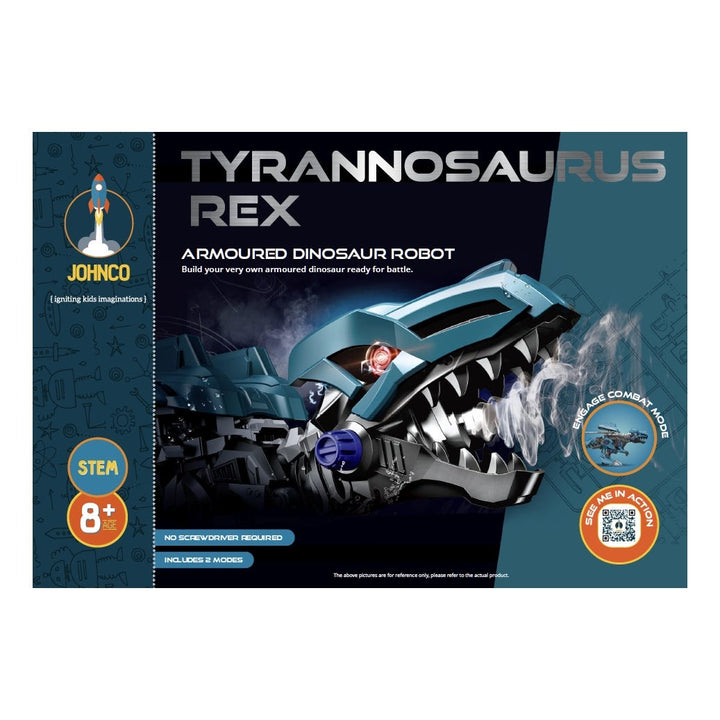 Johnco Armoured Dinosaur Robot Tyrannosaurus Rex Kit