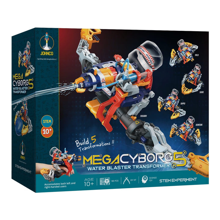 Johnco Mega Cyborg 5 Kit Water Blaster Transformer Kit