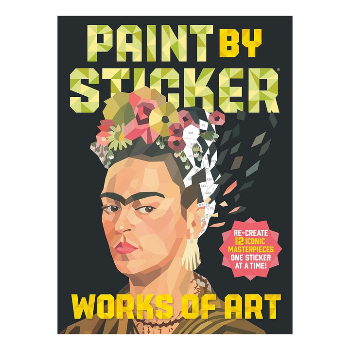 Paint by Sticker Works of Art Book