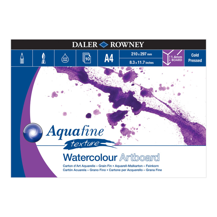 Daler-Rowney Aquafine Watercolour Artboard Pad