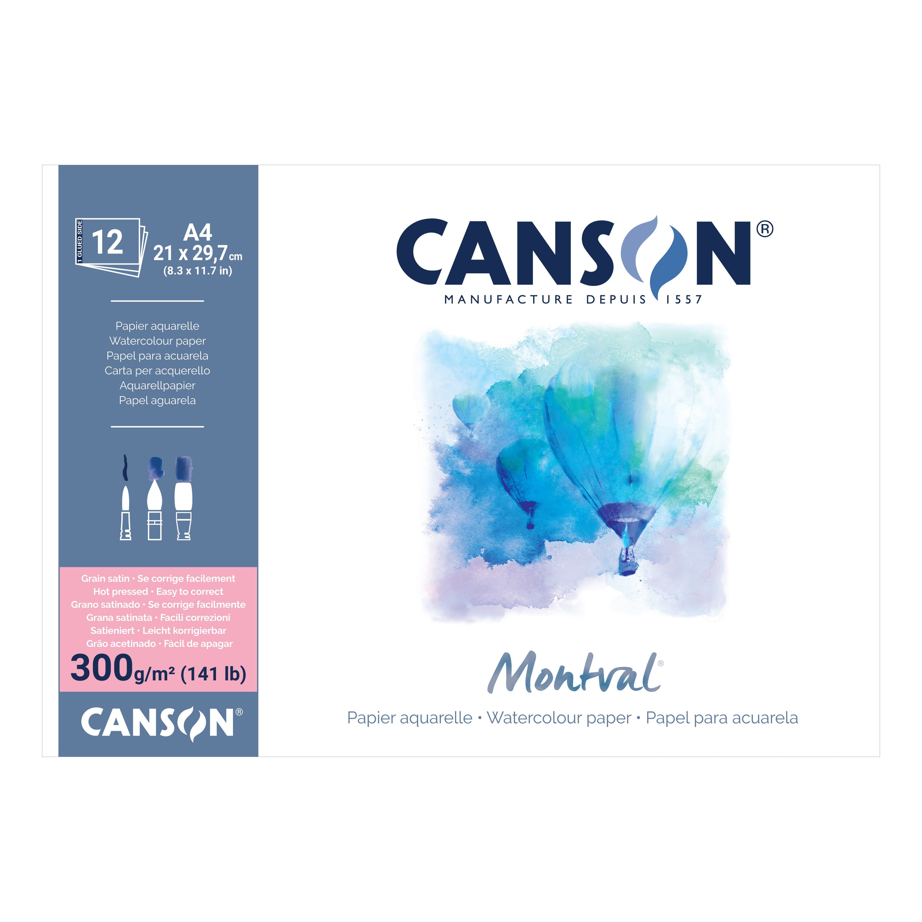 Canson Montval Watercolour Pads