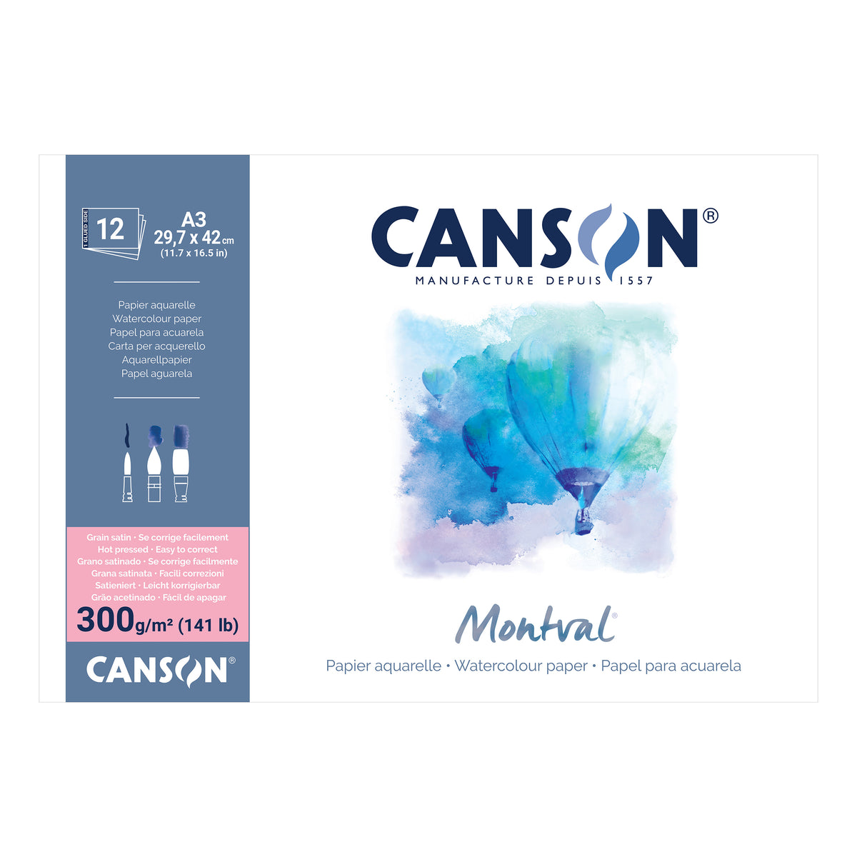 Canson Montval Watercolour Pads