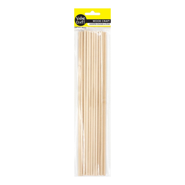 Value Craft Wood Craft Dowels Pack