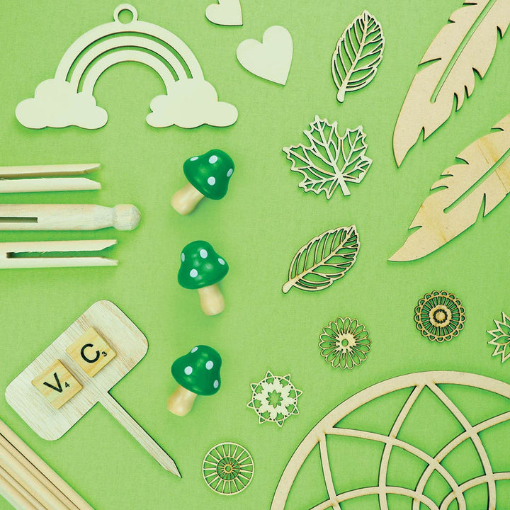 Value Craft Wood Craft Dowels Pack