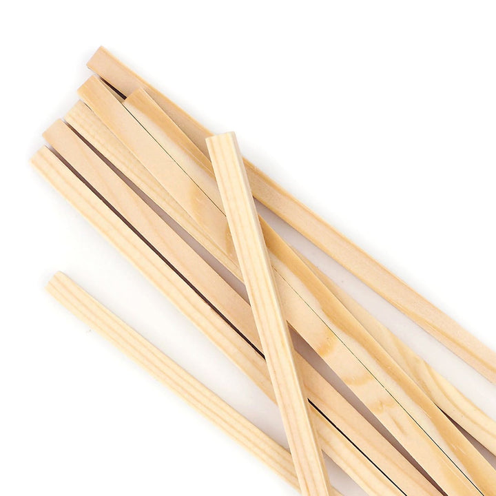 Value Craft Wood Craft Square Sticks Natural Pack