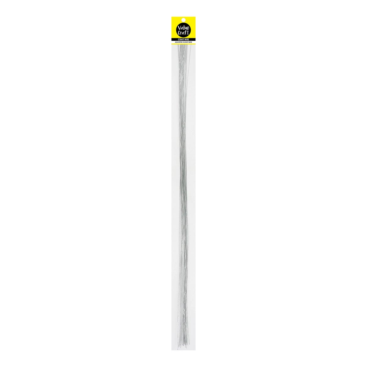 Value Craft Florist Wire Uncoated Silver Pack 30