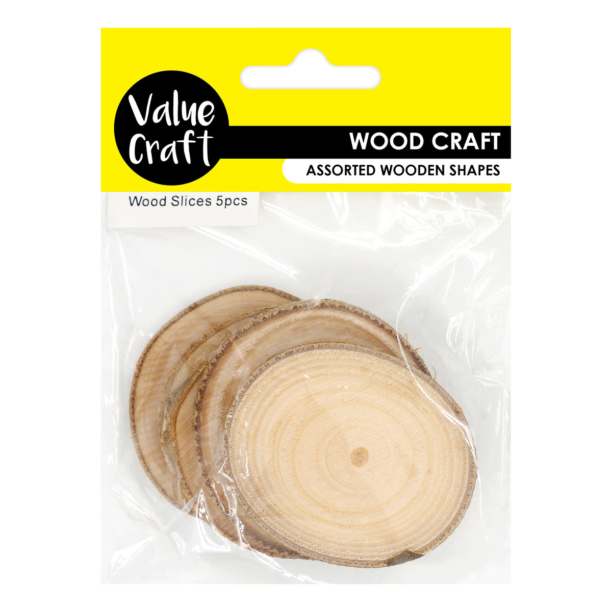 Value Craft Wooden Stepping Stones Pack 5