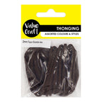 Value Craft Suede Thonging 4m Dark Brown