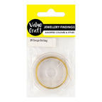Value Craft Designer Wire 26 Gauge 8m Gold