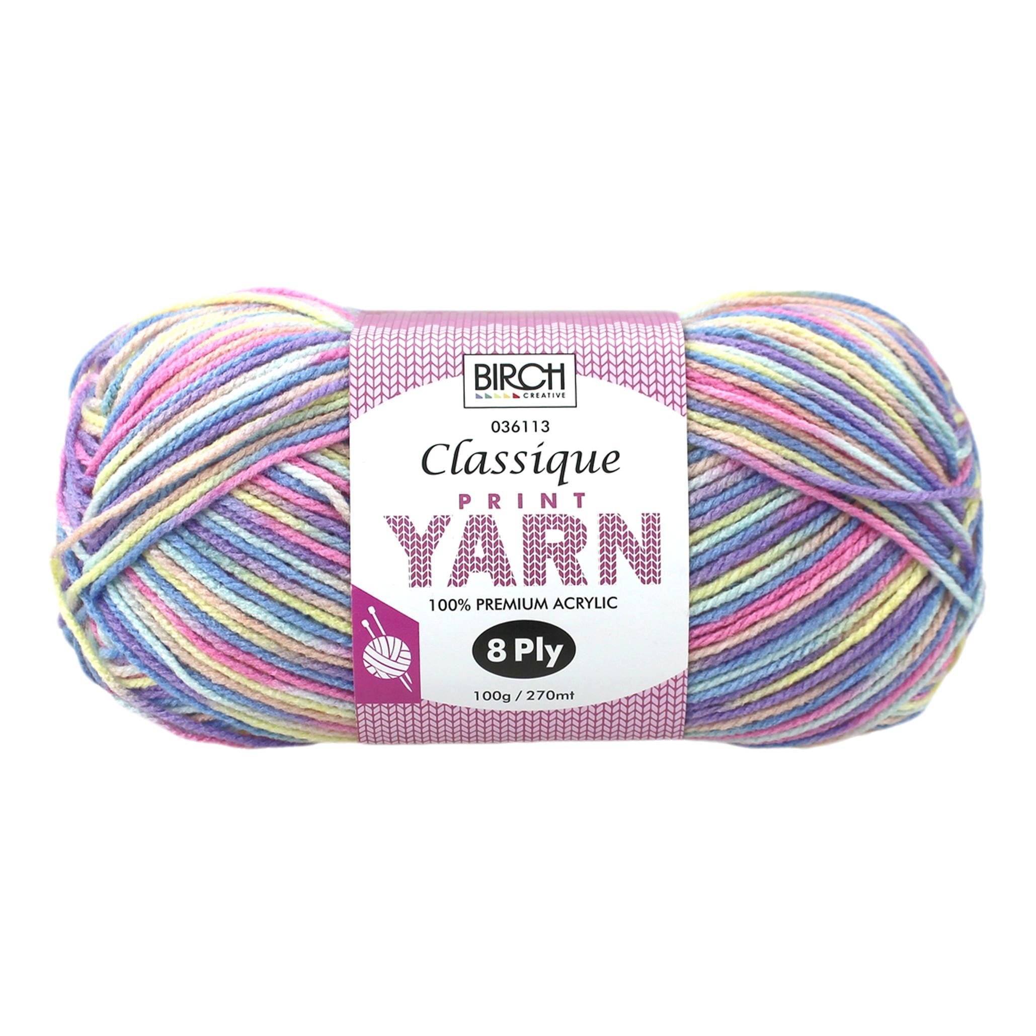 Birch Classique Premium Acrylic Knitting Yarn