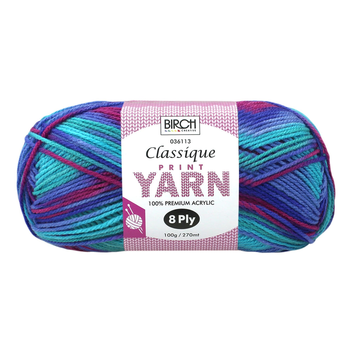Birch Classique Premium Acrylic Knitting Yarn
