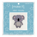 Make It Mini Cross Stitch Kit 6 x 5.5cm Koala