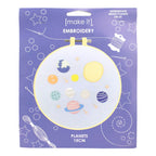 Make It Embroidery Kit 11.3 x 10.6cm Planets