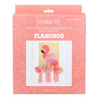 Make It Crochet Wall Hanging Kit 23.8 x 42cm Flamingo