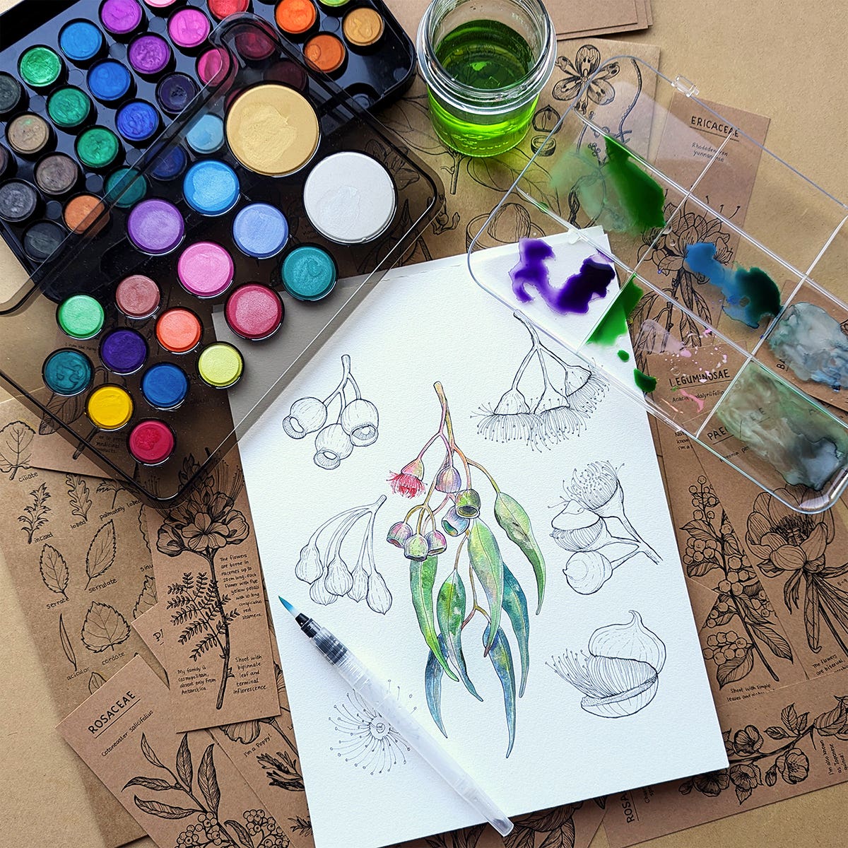 Micador Stylist Watercolour Palette Studio 53 Limited Edition