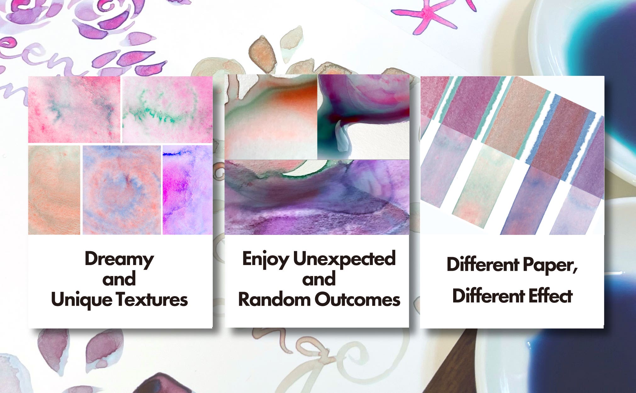 Kuretake Gansai Tambi Watercolour Granulating Colours Sets