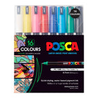 Posca Marker Extra Fine (PC-1MR) Set 16