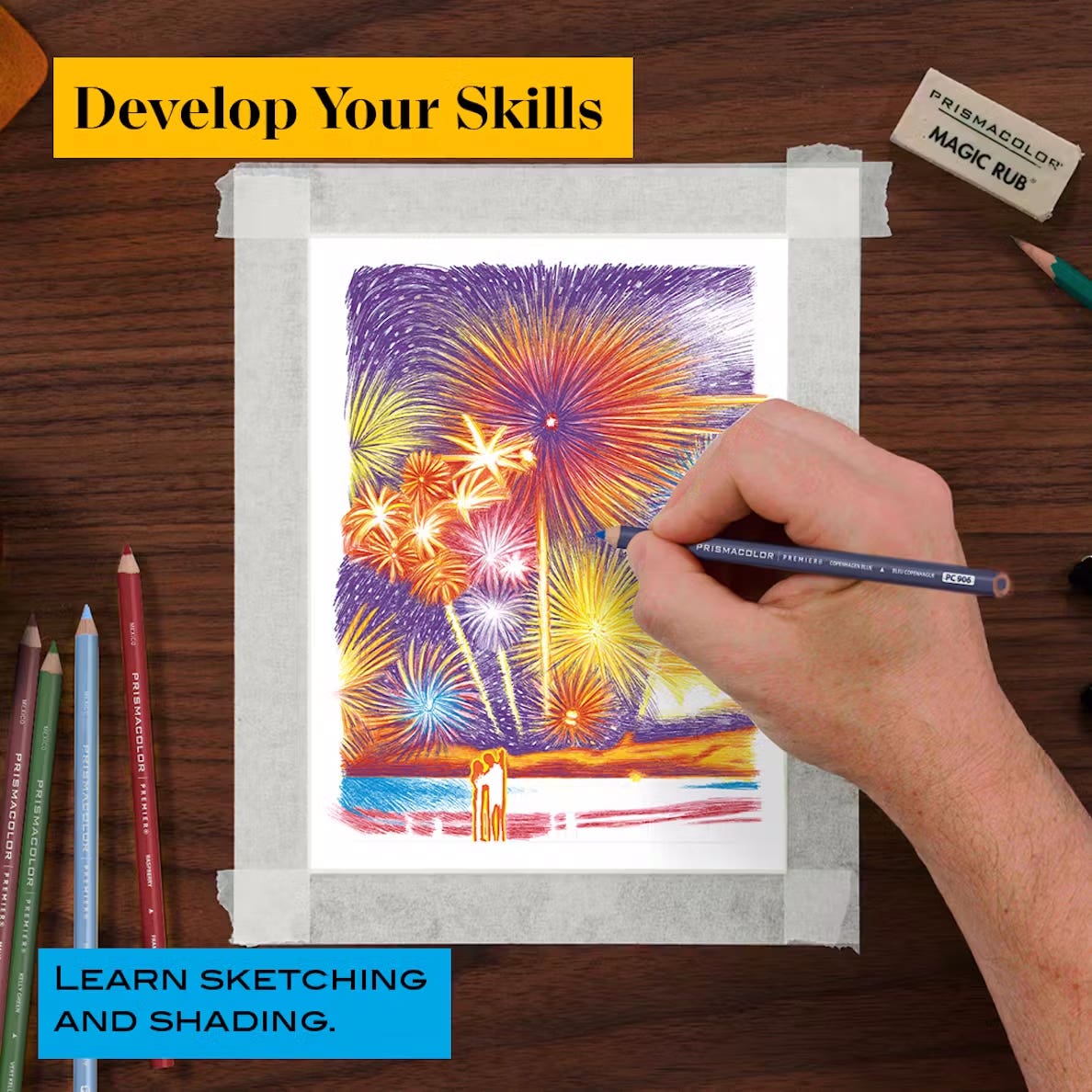 Prismacolor Technique Pencil Set 24 Fireworks