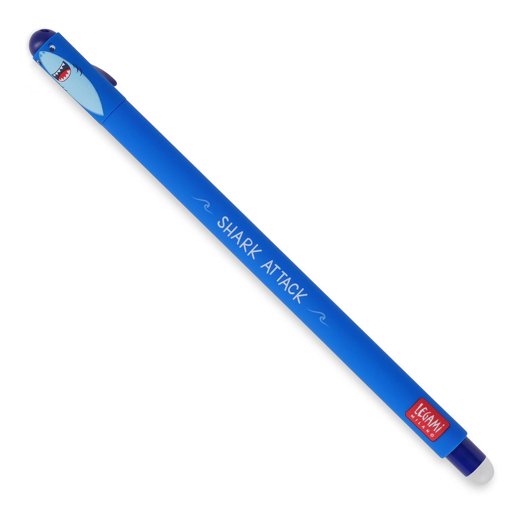 Legami Erasable Gel Pen Shark (Blue Ink)