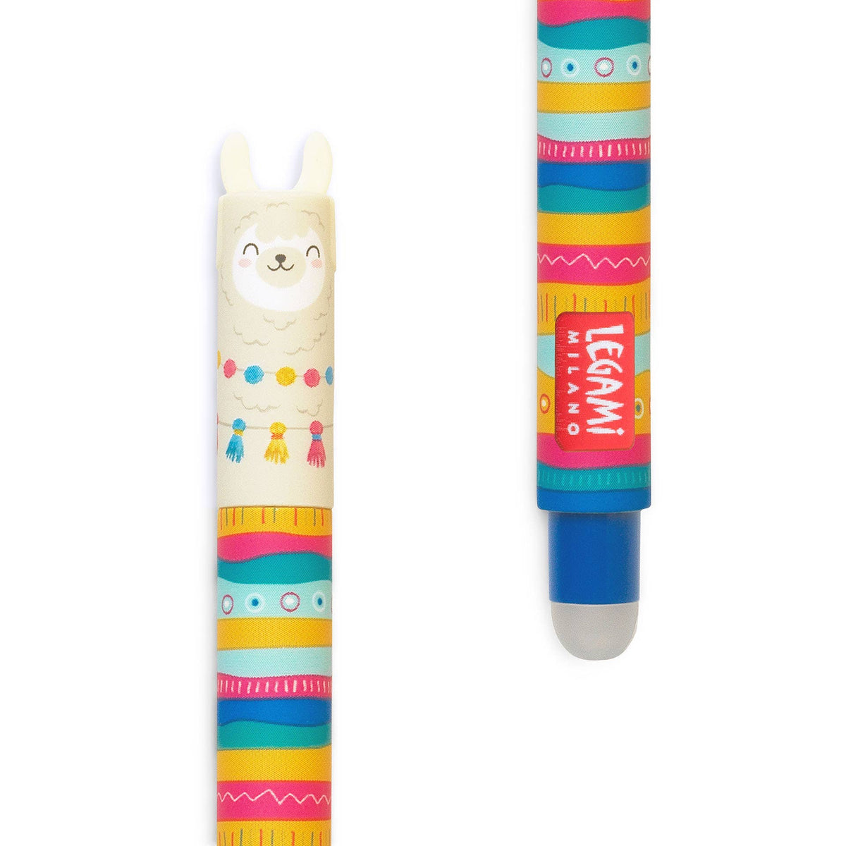 Legami Erasable Gel Pen Llama (Blue Ink)
