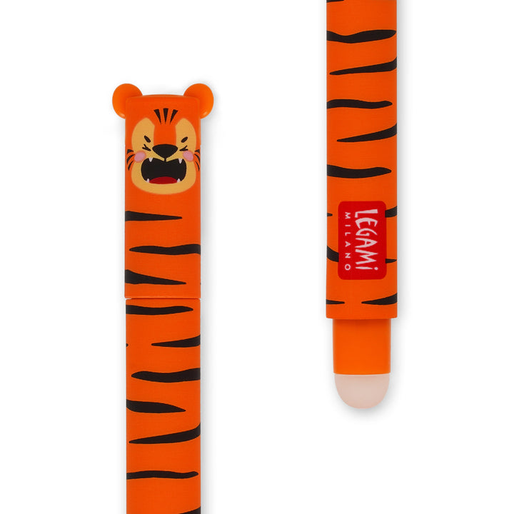 Legami Erasable Gel Pen Tiger (Orange Ink)