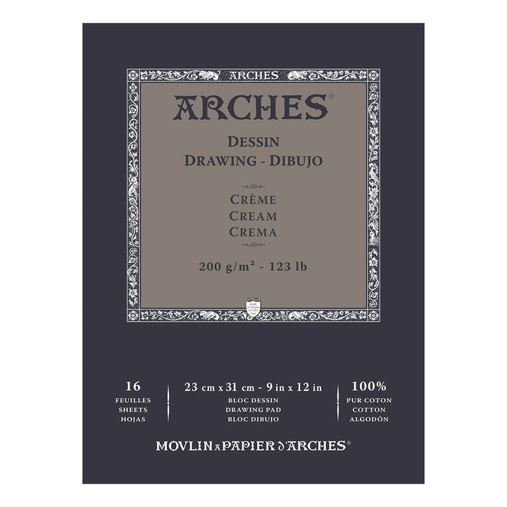 Arches Velin d'Arches Cream Pad 200gsm