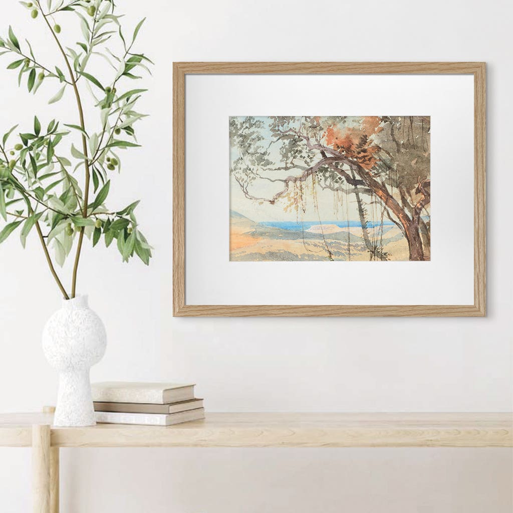 Profile Decorator Natural Oak Artist Watercolour Frames