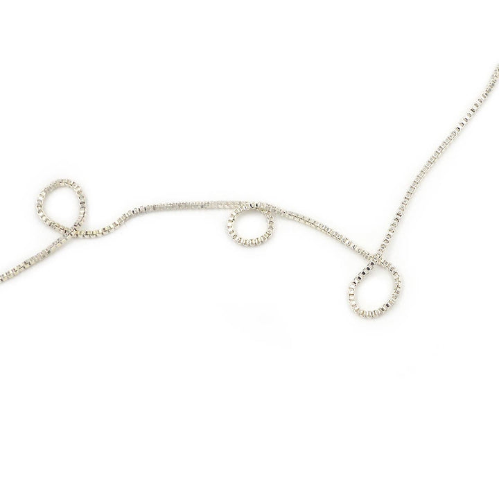 Value Craft Stringing Box Chain 80cm Silver