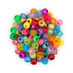 Arbee Plastic Pony Beads Assorted Pack 250g