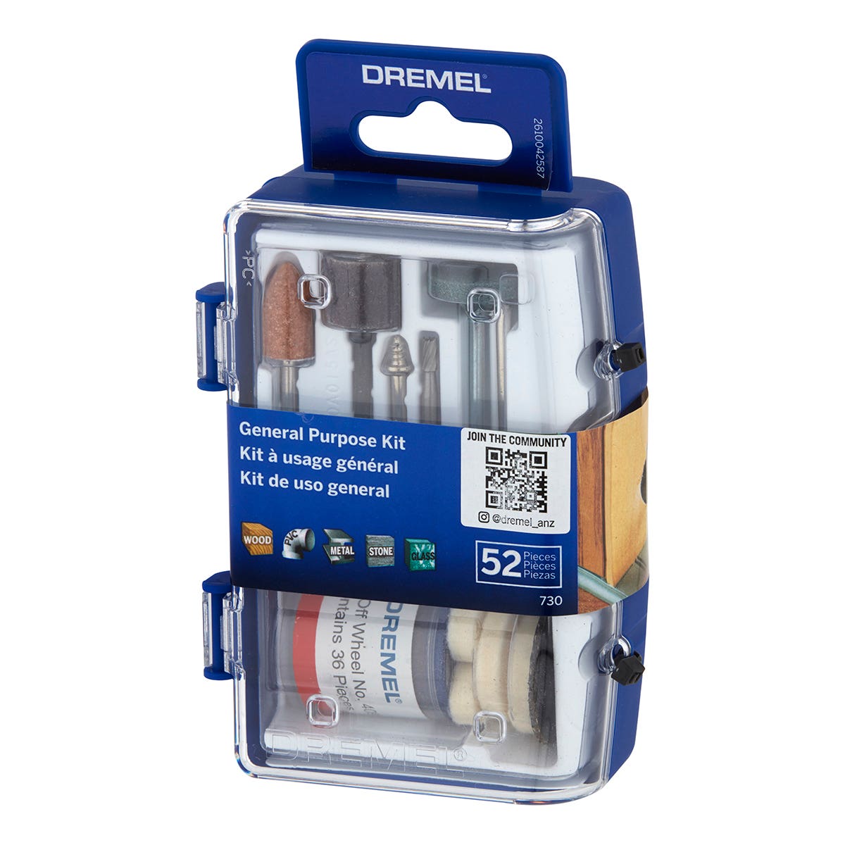 Dremel General Purpose Accessory Micro Kit (730) 52 Piece