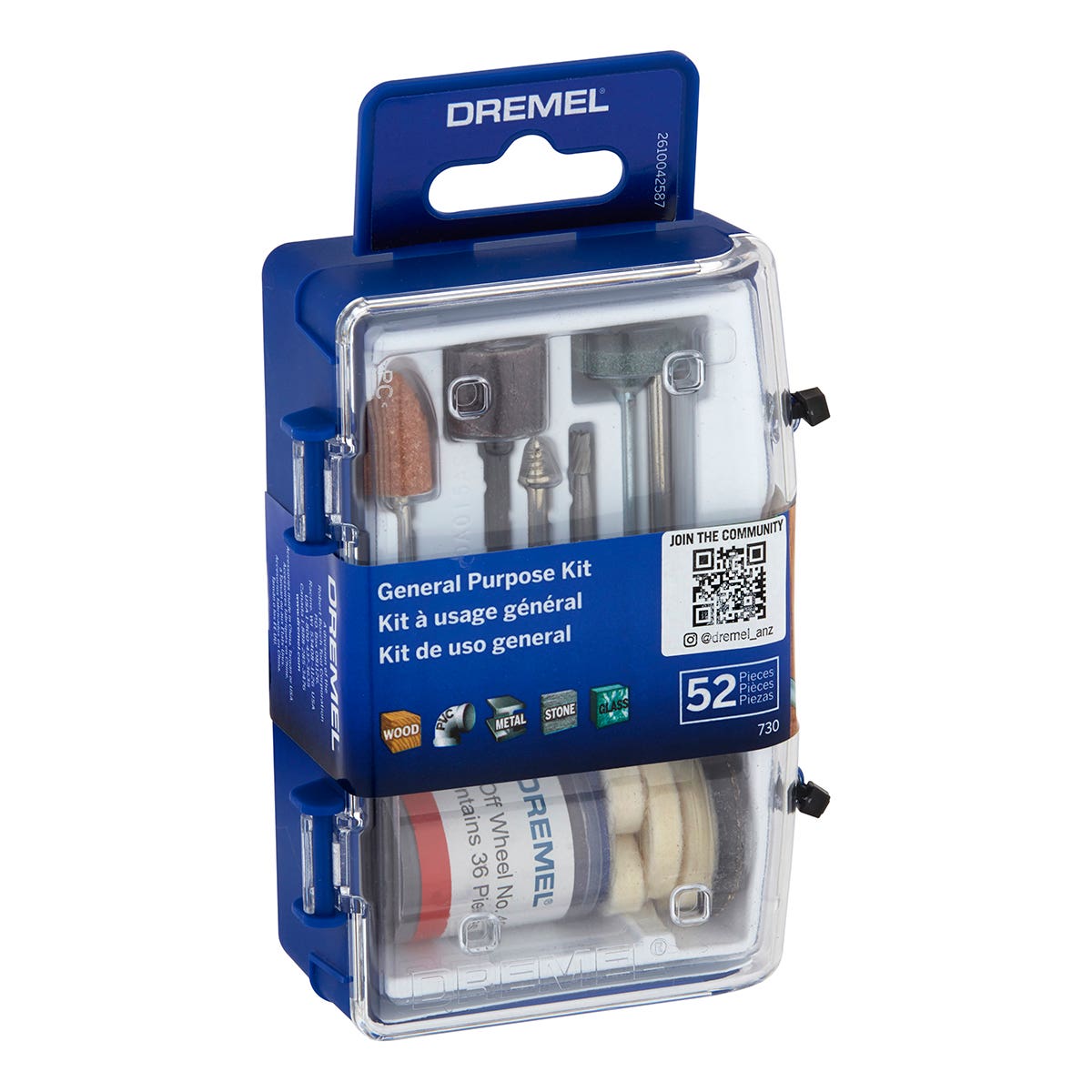 Dremel General Purpose Accessory Micro Kit (730) 52 Piece