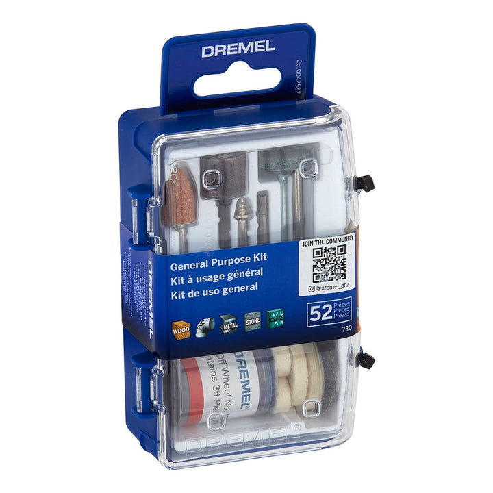 Dremel General Purpose Accessory Micro Kit (730) 52 Piece