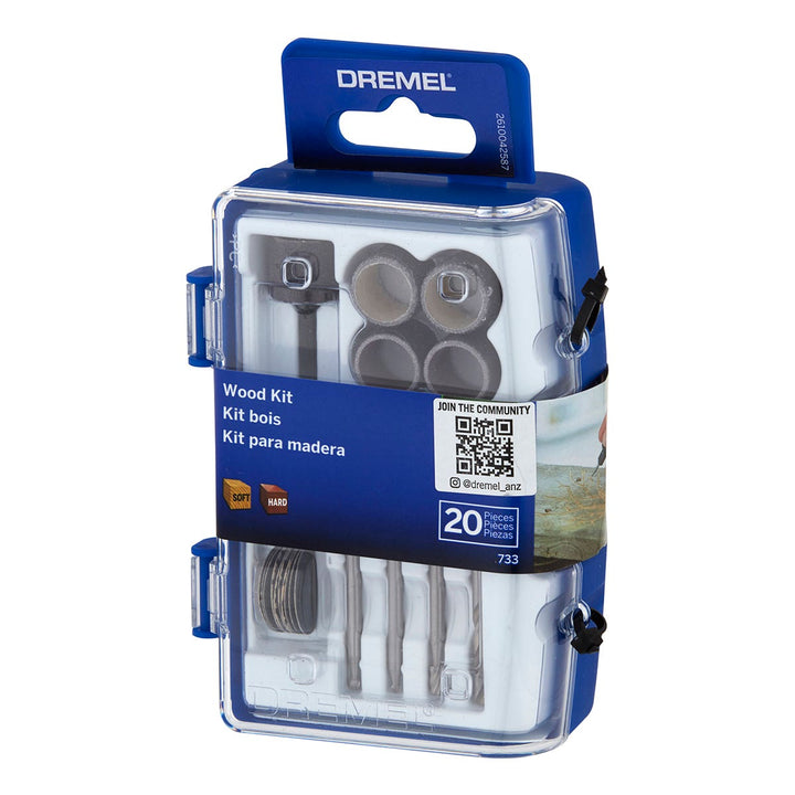 Dremel Wood Accessory Micro Kit (733) 20 Piece