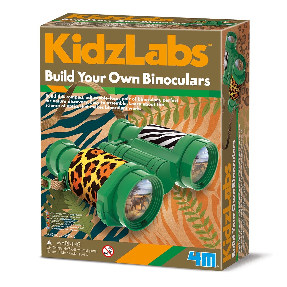 4M Kidzlabs Build Your Binoculars Kit