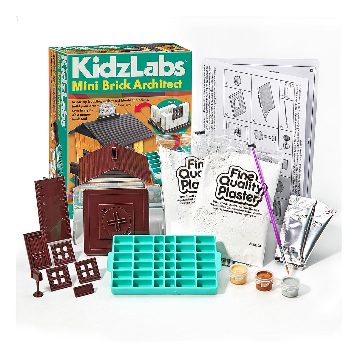 4M Kidzlabs Mini Brick Architect Kit