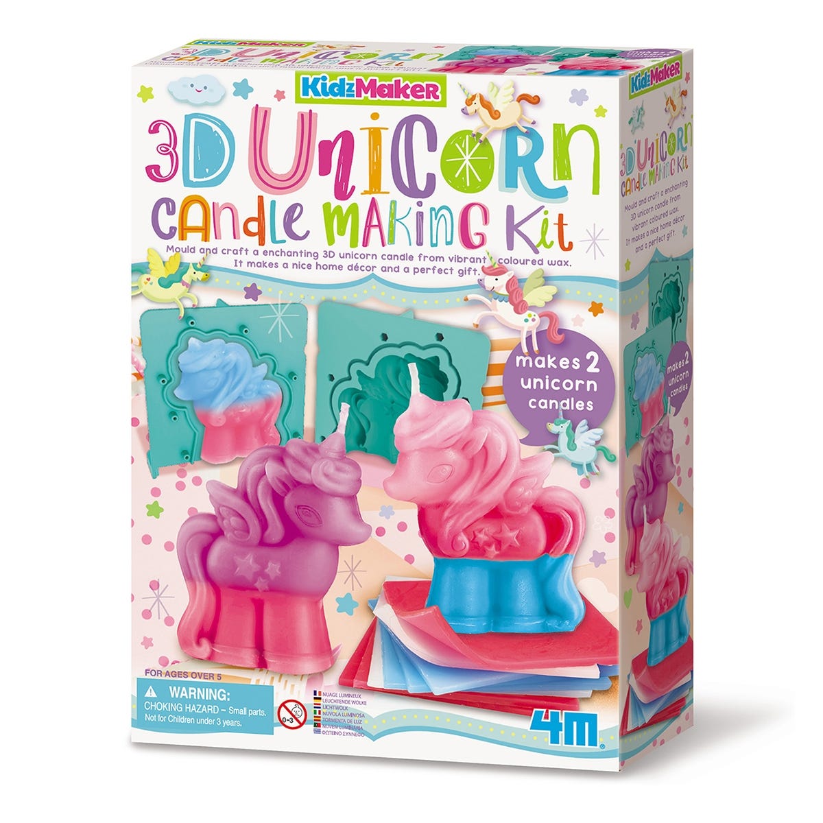 4M Kidzmaker 3D Unicorn Candle Making Kit