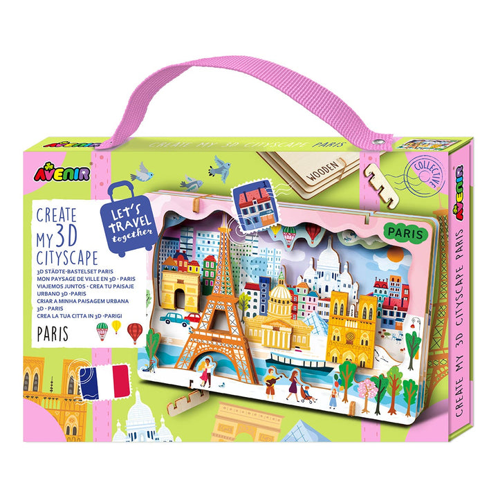 Avenir Create My Cityscapes Puzzle Kit - Paris