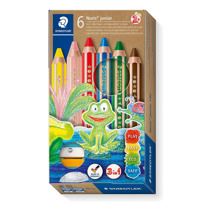 STAEDTLER Noris Junior 3 In 1 Classic Set 6