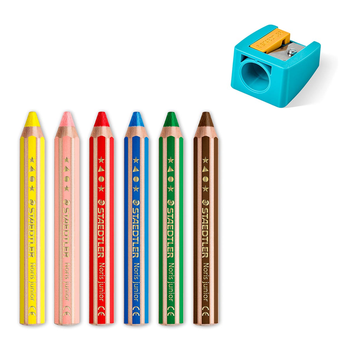STAEDTLER Noris Junior 3 In 1 Classic Set 6