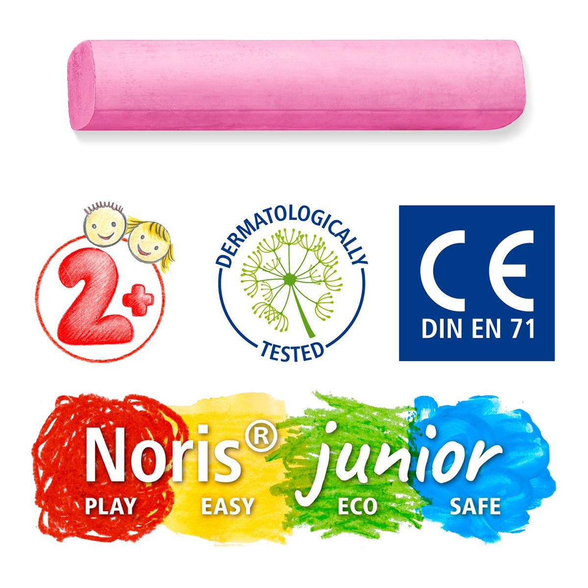 STAEDTLER Noris Junior Sidewalk Chalk Set 6