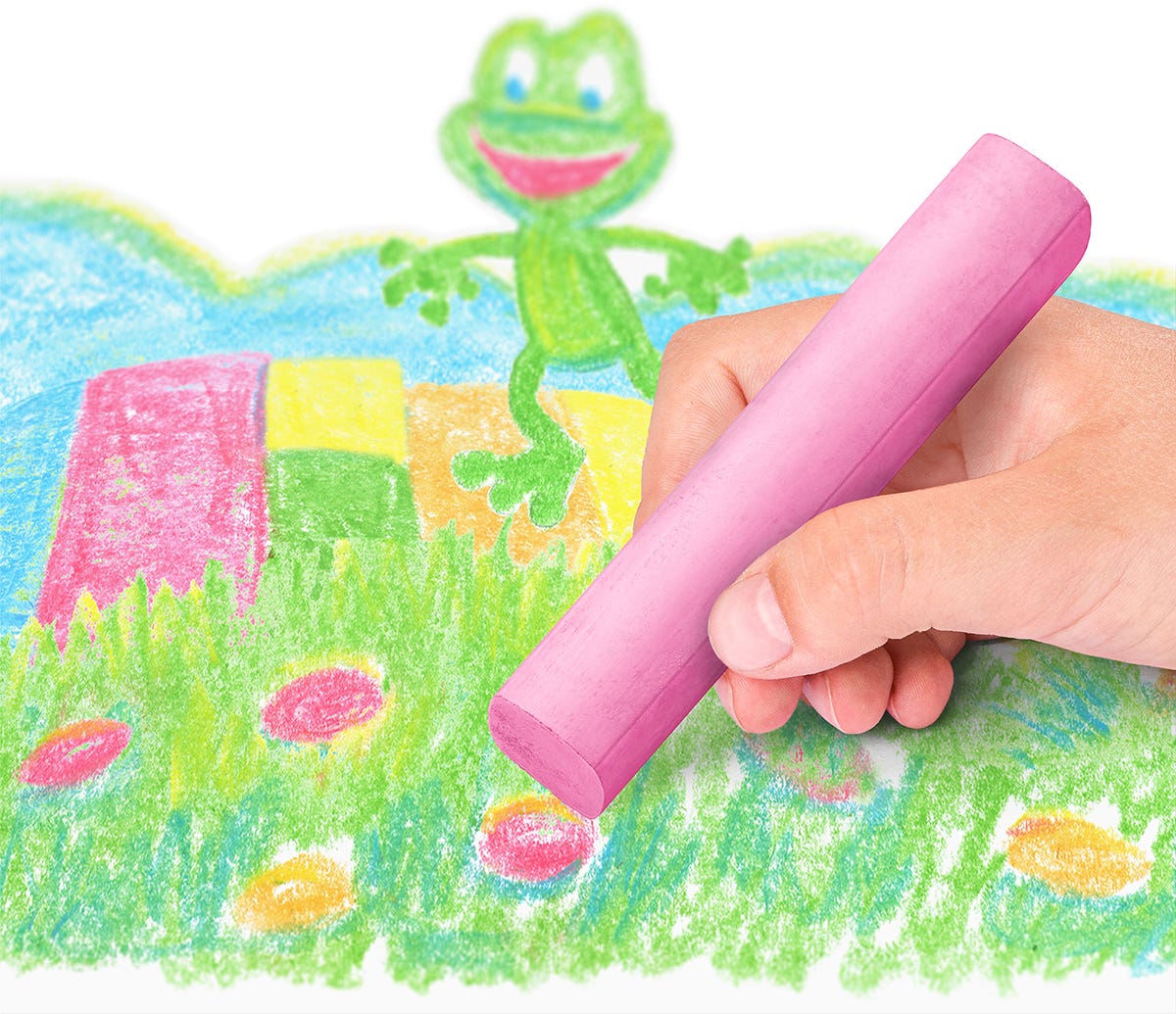 STAEDTLER Noris Junior Sidewalk Chalk Set 6