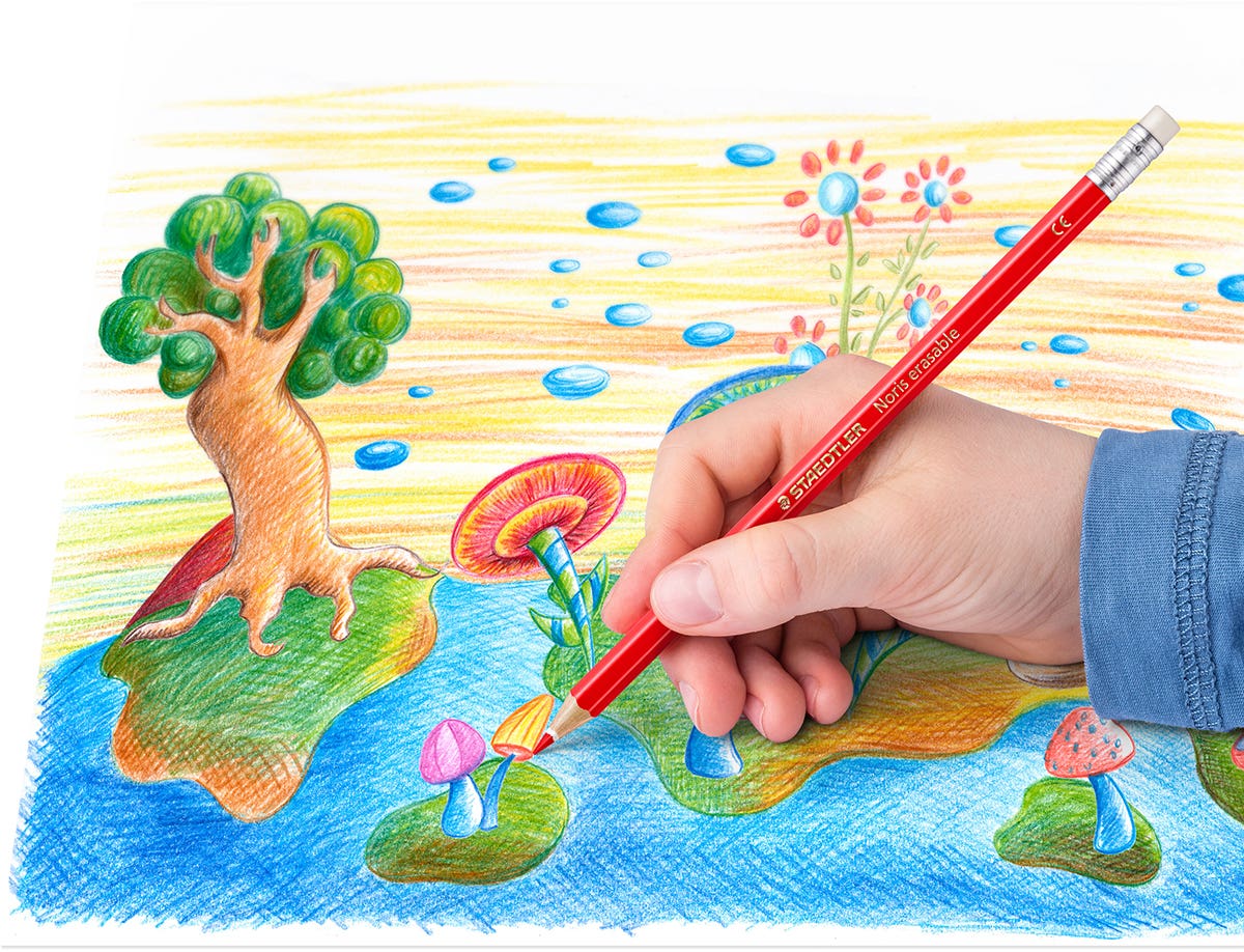 STAEDTLER Noris Erasable Colour Pencil Set 24