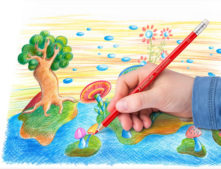 STAEDTLER Noris Erasable Colour Pencil Set 24
