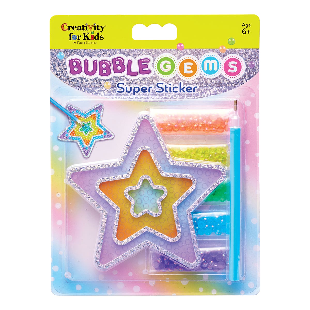 Faber-Castell Creativity for Kids Bubble Gems Super Sticker Kits