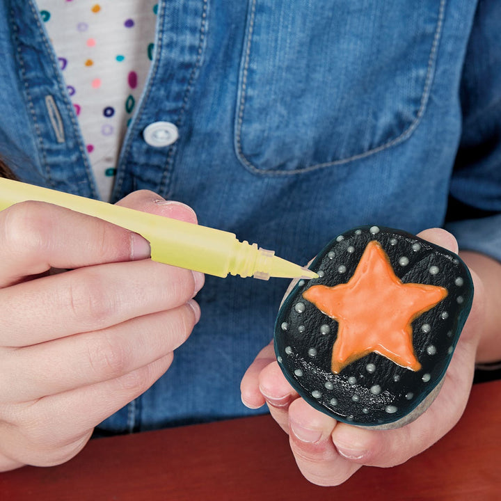 Faber-Castell Creativity for Kids Glow in the Dark Rock Painting Kit